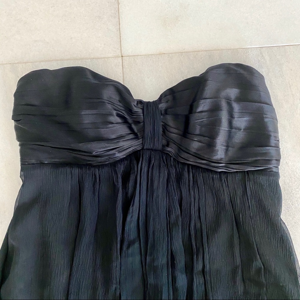 🚫 SOLD - EXPRESS BLACK STRAPLESS DRESS - Picture 6 of 12